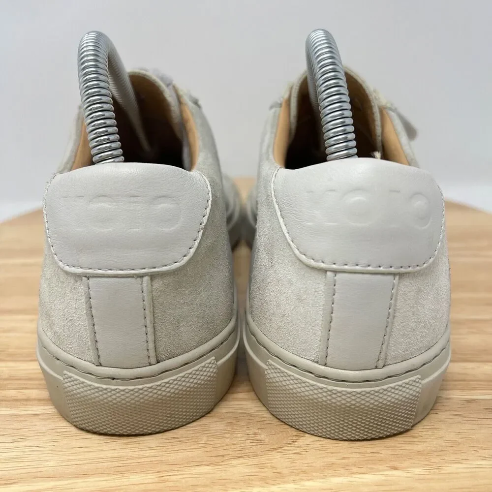 KOIO Capri Gray Italian Low Top Italian Sneaker Size EUR 38 US 8